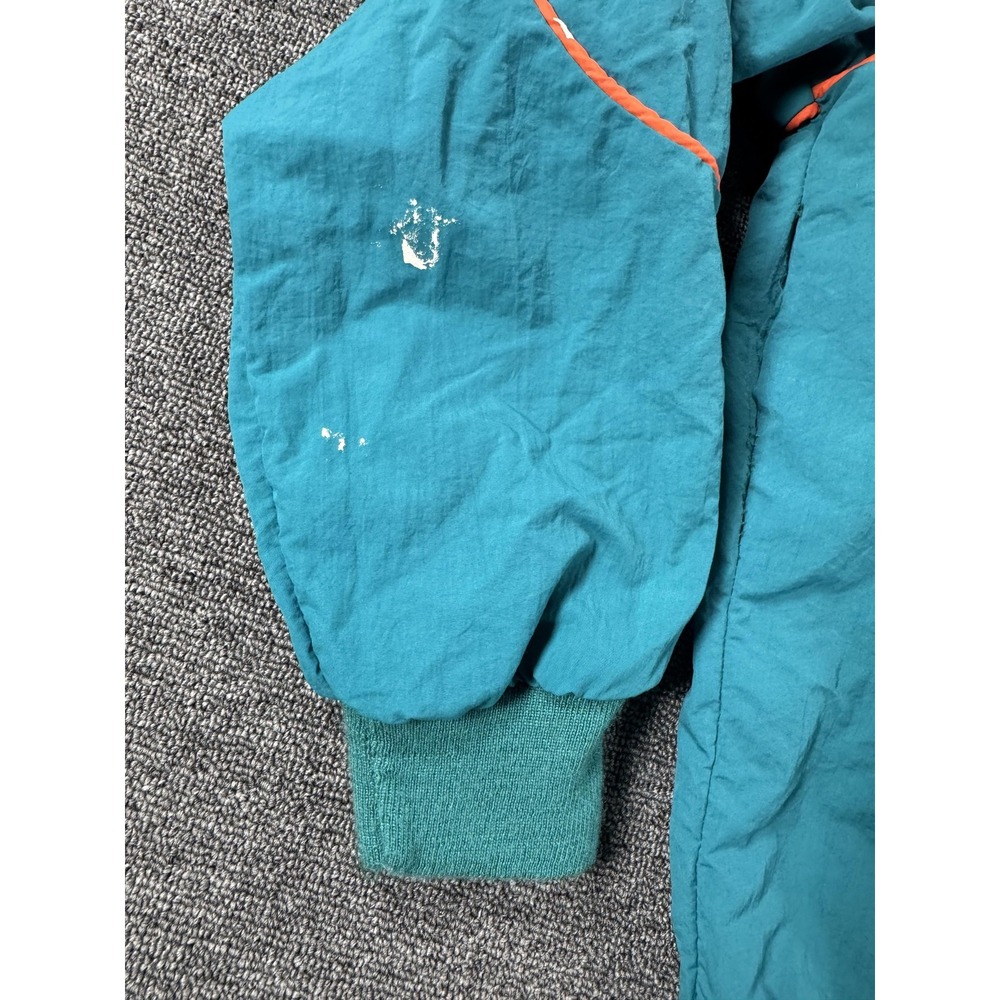 Vintage Miami Dolphins Jacket Mens XL Teal NFL Football Starter Pro Line 90s - Picture 5 of 12